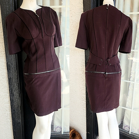 THIERRY MUGLER‎  CONVERTIBLE  DRESS - Picture 1 of 10